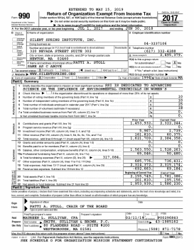 2017 IRS Form 990