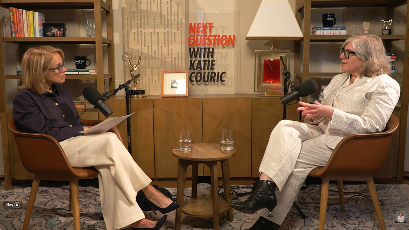 Katie Couric and Mary Beth Terry