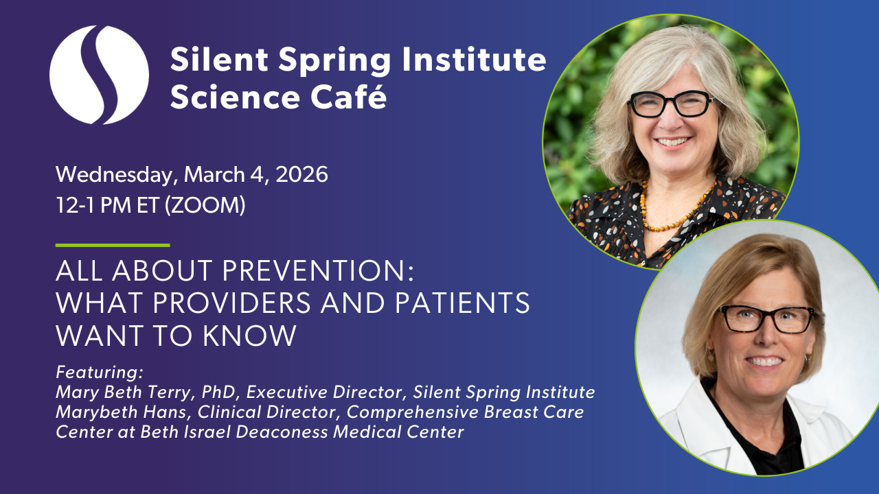 Science Cafe: All about prevention
