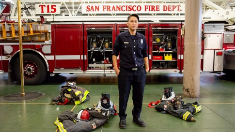 San Francisco woman firefighter 