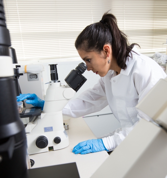 female scientist