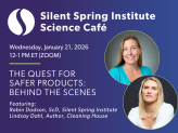 Science Cafe: The quest for safer products