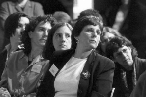audience looking