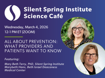Science Cafe: All about prevention